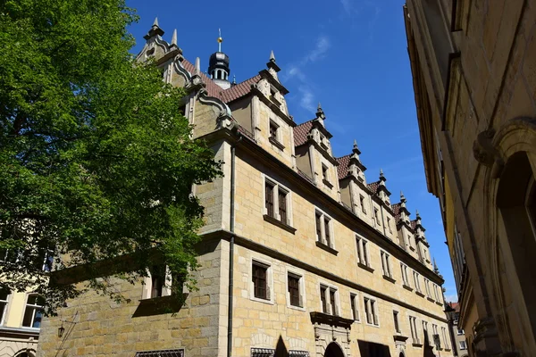 Edificio histórico en Coburgo, Baviera, Alemania — Foto de Stock
