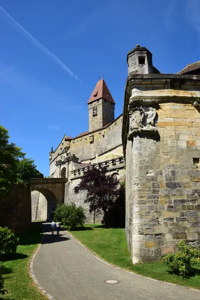 Prohlédni si na hradě Veste Coburg v Coburg, Německo — Stock fotografie