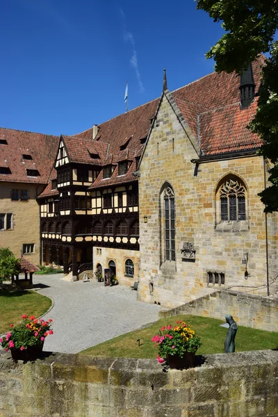 Kijk op de Veste Coburg Kasteel in Coburg, Duitsland — Stockfoto