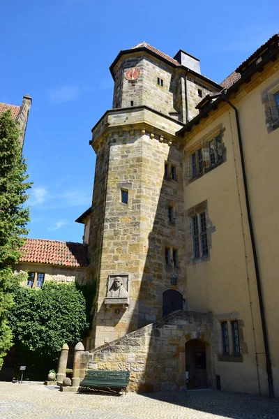 Vista sobre o castelo VESTE COBURG em Coburgo, Alemanha — Fotografia de Stock