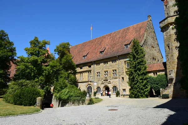 Visa på Veste Coburg slottet i Coburg, Tyskland — Stockfoto