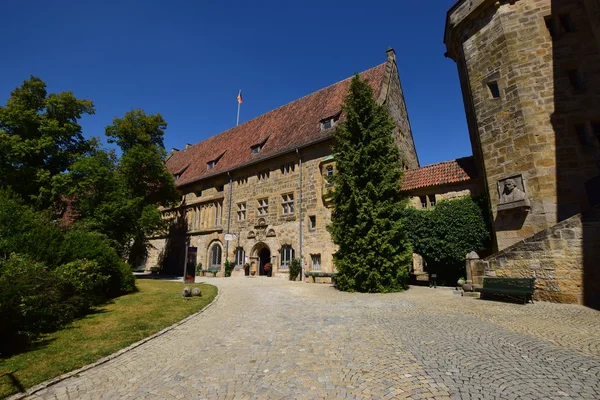 Vista sul castello di VESTE COBURG a Coburgo, Germania — Foto Stock