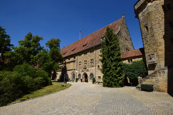 Widok na zamek Veste Coburg w Coburg, Niemcy — Zdjęcie stockowe