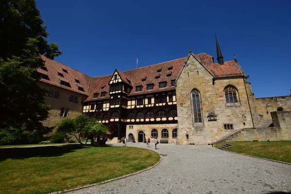 Kijk op de Veste Coburg Kasteel in Coburg, Duitsland — Stockfoto