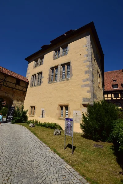 Kijk op de Veste Coburg Kasteel in Coburg, Duitsland — Stockfoto