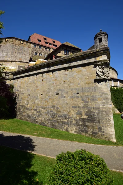 Вид на замок Veste Coburg Coburg, Німеччина — стокове фото