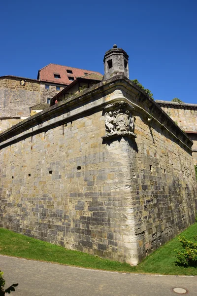 Widok na zamek Veste Coburg w Coburg, Niemcy — Zdjęcie stockowe