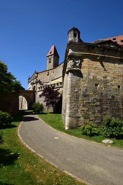 Vue sur le château de VESTE COBURG à Coburg, Allemagne — Photo