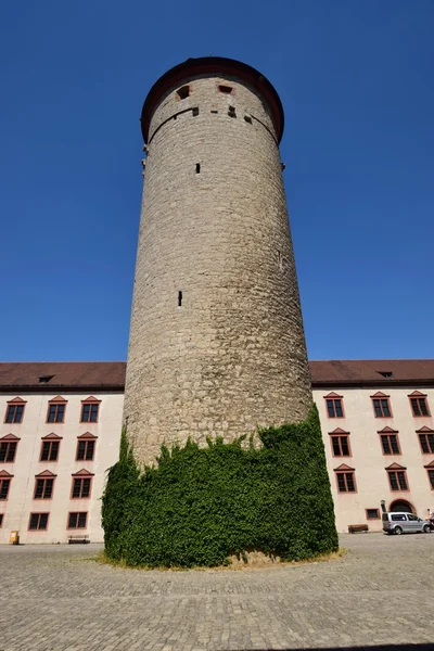 Detalle del castillo de MARIENBERG en Wurzburg, Baviera, Alemania — Foto de Stock