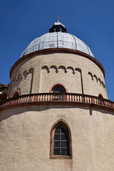 Detail van het kasteel Marienberg in Würzburg, Beieren, Duitsland — Stockfoto