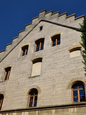 Rothenburg, Almanya'da cadde görünümü