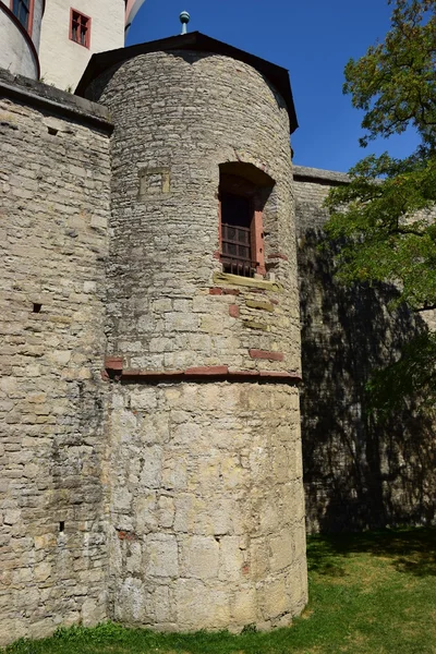 Détail du château MARIENBERG à Wurzburg, Bavière, Allemagne — Photo