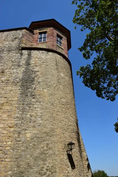 Detal Marienberg zamku w Würzburg, Bavaria, Niemcy — Zdjęcie stockowe