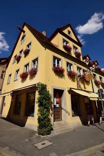 Історична будівля у місті Rothenburg, Німеччина — стокове фото
