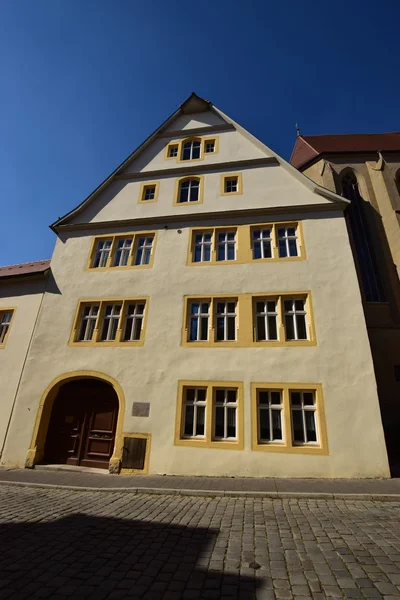 Історична будівля у місті Rothenburg, Німеччина — стокове фото