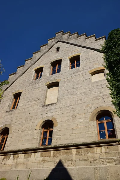 Edificio histórico en la ciudad de Rothenburg, Alemania — Foto de Stock