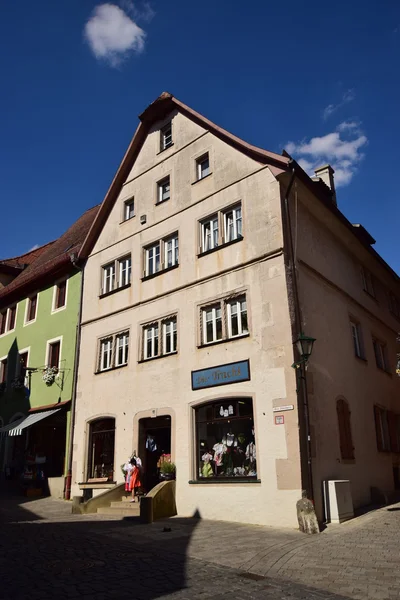 Historisches Gebäude in der Stadt Rothenburg, Deutschland — Stockfoto