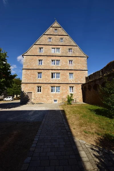 Zabytkowy budynek w mieście Rothenburg, Niemcy — Zdjęcie stockowe