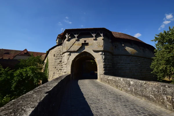 Edificio histórico en la ciudad de Rothenburg, Alemania —  Fotos de Stock