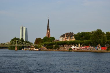 Frankfurt, Almanya görünümünde