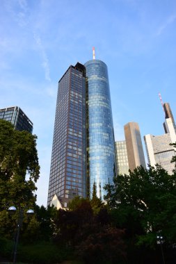 Frankfurt Main Almanya içinde gökdelenler