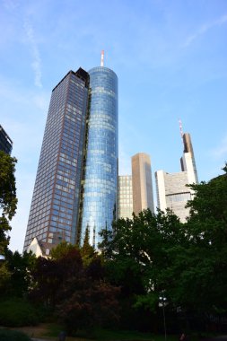 Frankfurt Main Almanya içinde gökdelenler