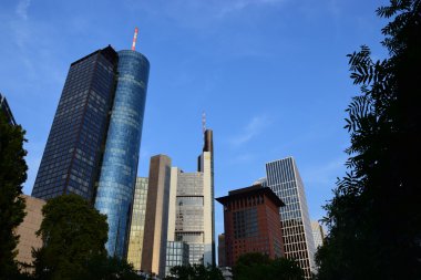 Frankfurt Main Almanya içinde gökdelenler