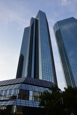 Frankfurt Main Almanya içinde gökdelenler