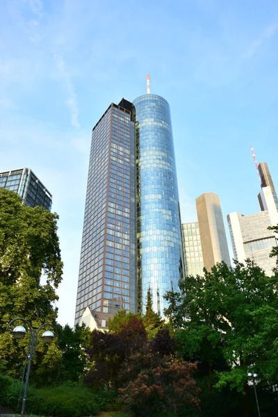 Hochhäuser in Frankfurt am Main — Stockfoto