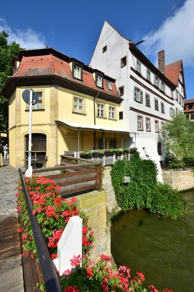 Un edificio histórico en la ciudad de Bamberg, Alemania —  Fotos de Stock