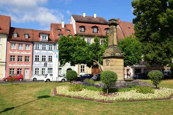 En historisk byggnad i staden Bamberg, Tyskland — Stockfoto