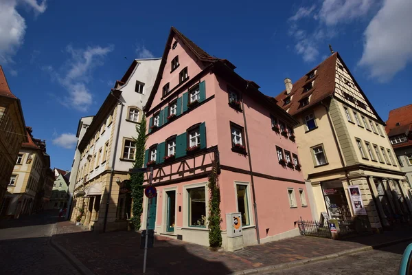 Widok ulicy w Bamberg, Niemcy — Zdjęcie stockowe