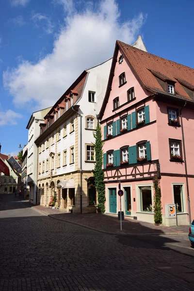 Utcára néző, Bamberg, Németország — Stock Fotó