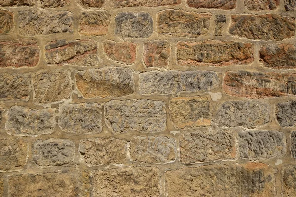 Rustical stenmur som bakgrund — Stockfoto