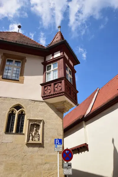 Street view in bamberg, deutschland — Stockfoto