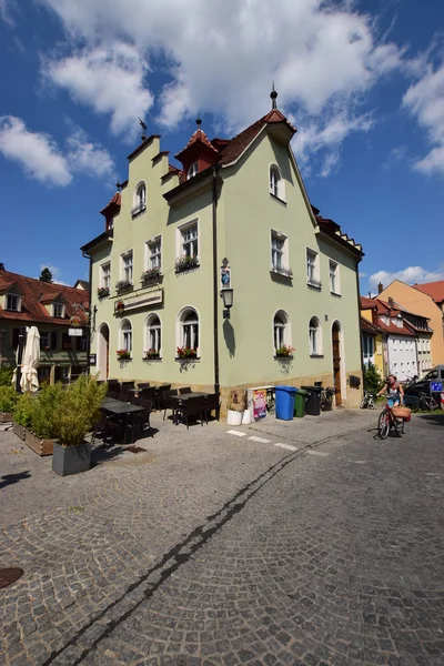 Vista sulla strada a Bamberga, Germania — Foto Stock