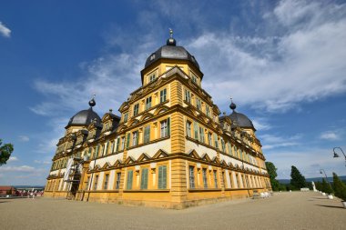 Schloss Seehof (Palace Seehof) yakınındaki Bamberg, Almanya