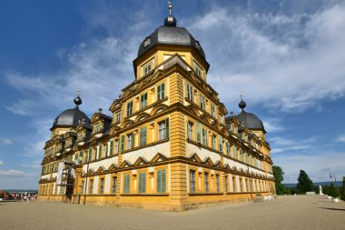 Schloss Seehof (Palace Seehof) yakınındaki Bamberg, Almanya