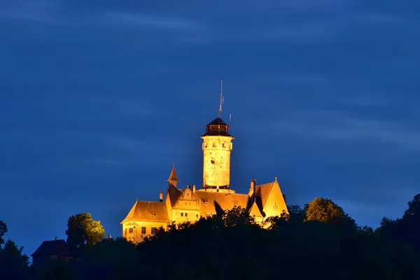 Altenburg kalenin Bamberg, Bavyera, Almanya yakınındaki bir görünüm