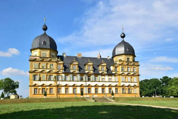 Schloss Seehof (Palace Seehof) yakınındaki Bamberg, Almanya — Stok fotoğraf