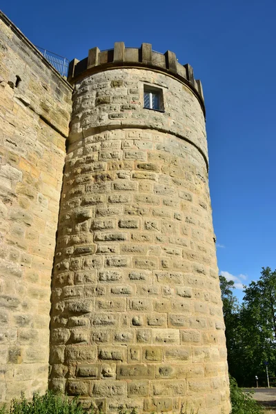 Μια προβολή του κάστρου Altenburg κοντά σε Βαμβέργη, Βαυαρία, Γερμανία — Φωτογραφία Αρχείου