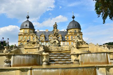 Bamberg, Almanya yakınındaki Schloss Seehof Sarayı'nda göster