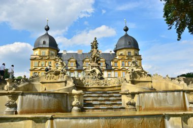 Bamberg, Almanya yakınındaki Schloss Seehof Sarayı'nda göster