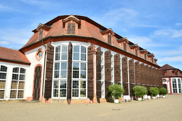 Δες στο παλάτι Schloss Seehof κοντά σε Βαμβέργη, Γερμανία — Φωτογραφία Αρχείου