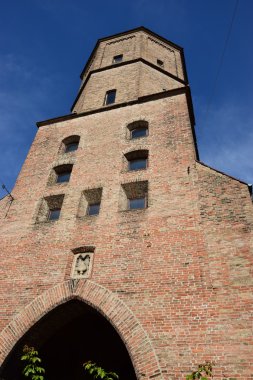 Jakobertor Kulesi ve kapı Augsburg, Almanya