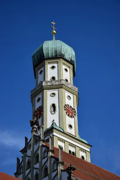 Kijk Stad Augsburg Beieren Duitsland — Stockfoto