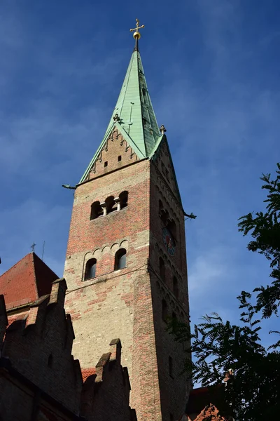 Vista Ciudad Augsburg Baviera Alemania — Foto de Stock