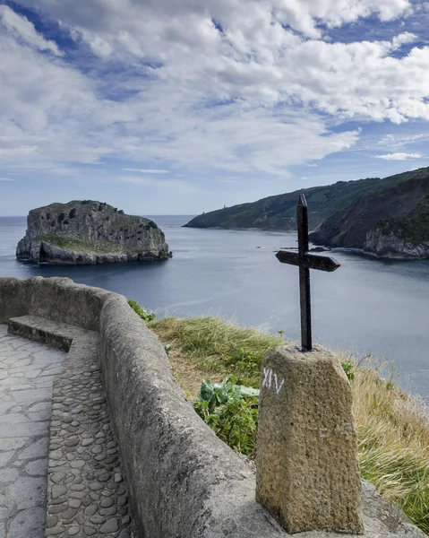 Gaztelugatze de l'Hermitage — Fotografia de Stock