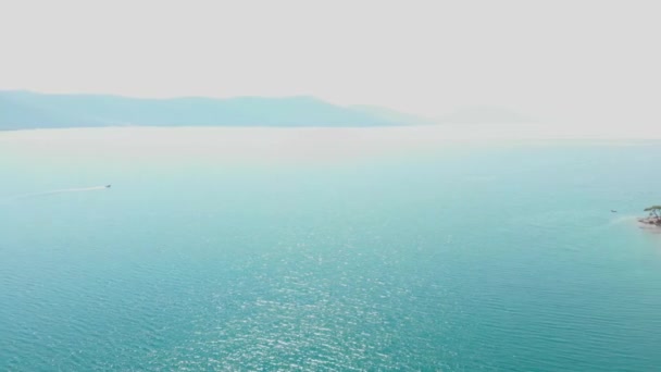Czysta Przyroda Niesamowicie Czystymi Zielonymi Wodami Letni Dzień Didim Turcja — Wideo stockowe