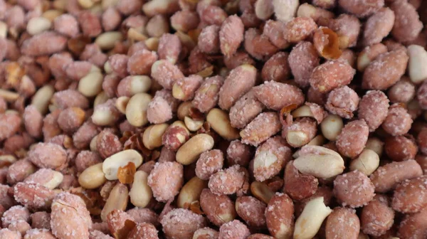 Vegano Sano Tostado Fondo Cacahuetes Textura Cacahuetes Salados Orgánicos Bazar Imagen De Stock